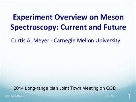 Experiment Overview on Meson Spectroscopy Current and Future