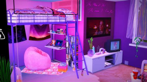 Sims 4 Teen Room CC