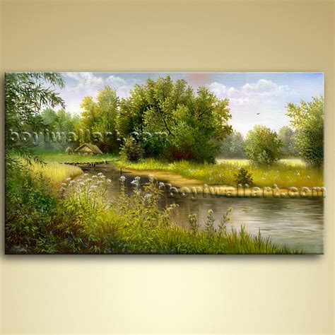 Landscape Painting Picture Oil On Canvas Wall Art Home Decor