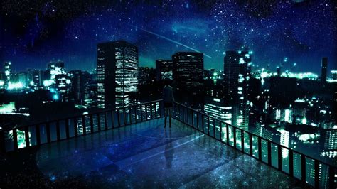 Anime Night City Wallpapers - Top Free Anime Night City Backgrounds ...