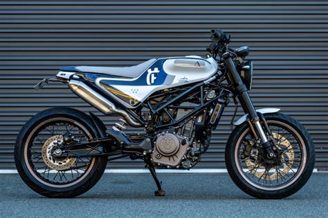 Husqvarna Vitpilen 401 Tracker by Purpose Built Moto. - Pipeburn