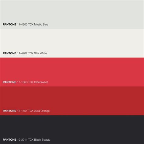 Pantone Red Color Palette | Pantone red, Red colour palette, Black ...