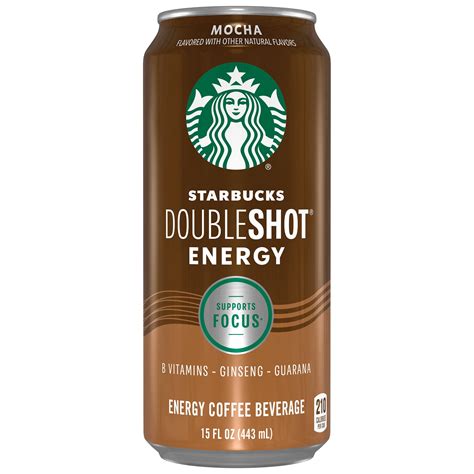 Starbucks Doubleshot Energy Mocha Coffee Energy Drink, 15 oz Can ...