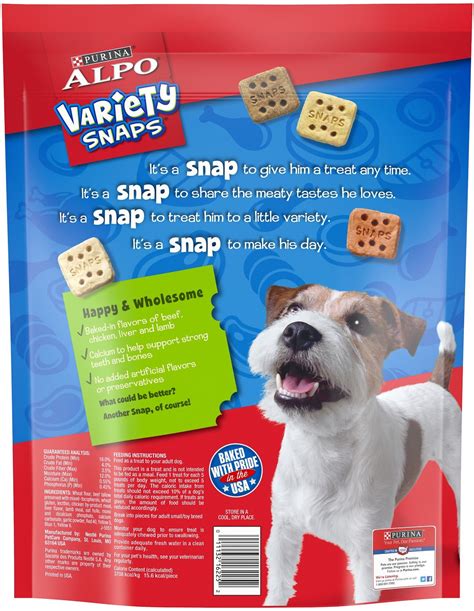 ALPO Variety Snaps Little Bites Dog Treats, 60-oz bag - Chewy.com