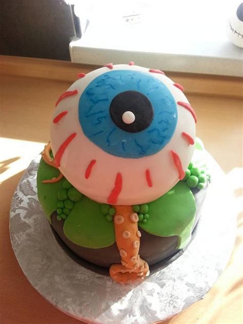 Eyeball Cake - CakeCentral.com