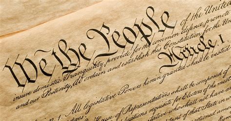 The Five Oddest Clauses in the US Constitution | BU Today | Boston ...