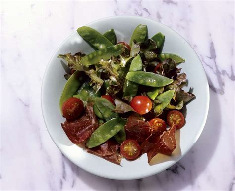 Bresaola Salad with Snow Peas recipe | Eat Smarter USA