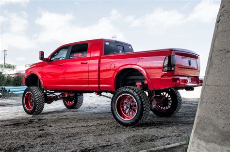 Lifted 2013 Dodge Ram 2500 - Off Road Wheels