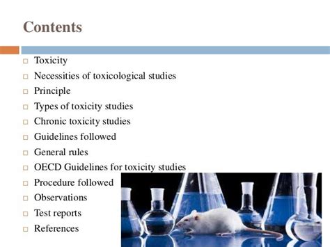 chronic toxicity studies