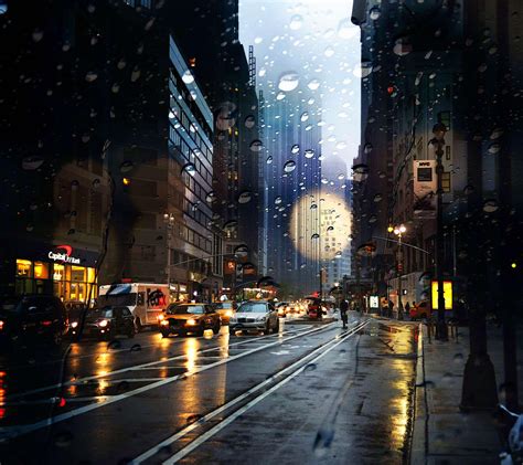 Rain Street Wallpapers - Top Free Rain Street Backgrounds - WallpaperAccess