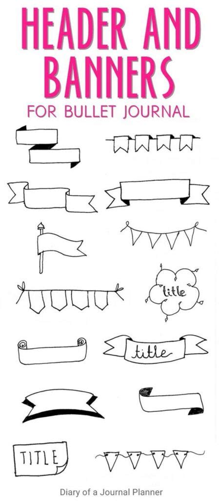 How To Draw A Banner For Notes - DRAWING IDEAS