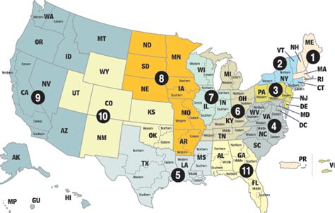 US Appeals Court Circuits by Population Quiz - By theologystudent