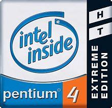 Intel Inside Pentium 4 HT Extreme Edition | Logo Timeline Wiki | Fandom