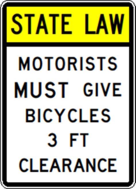 New bicycle safety signs going up on state roadways - The Villager