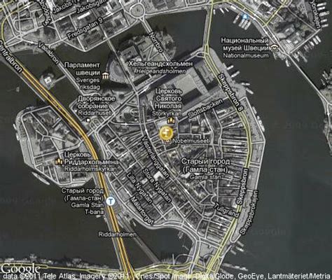 Te bouwen en wonen: Stockholm map gamla stan