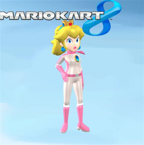 Peach BikeSuit - Mario Kart 8 by Hakirya on DeviantArt