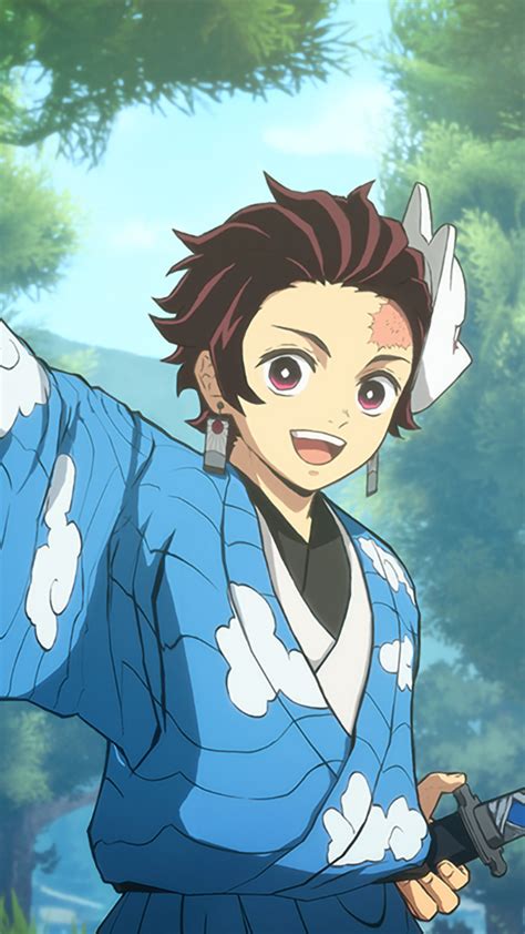 2160x3840 Resolution Tanjiro Kamado in Demon Slayer Kimetsu no Yaiba ...