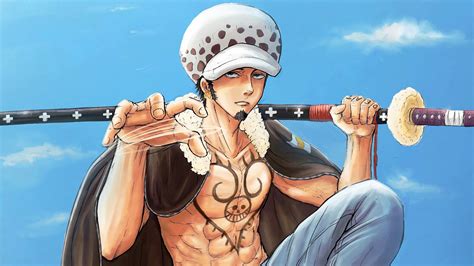 Trafalgar Law Blue Sky Background HD One Piece Wallpapers | HD ...