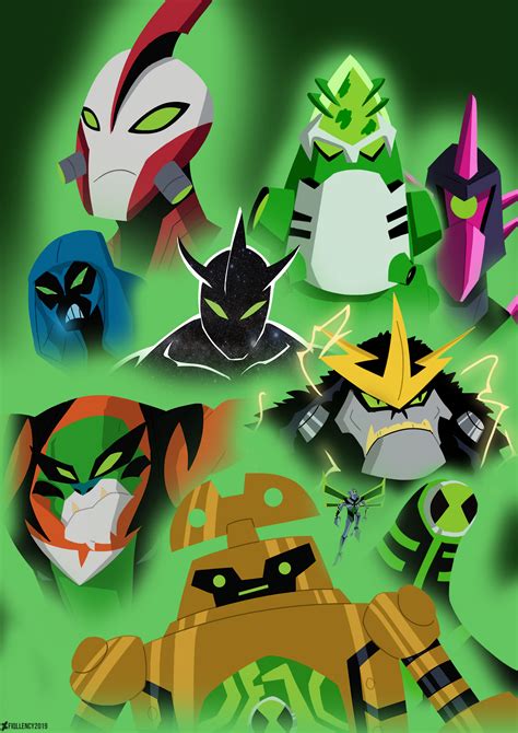 Ben 10 Omniverse - Aliens by Fiqllency on DeviantArt