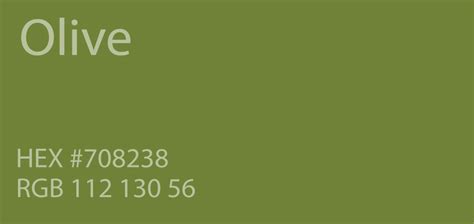 olive-green-color-paint-code-swatch-chart-rgb-html-hex | Green colour ...