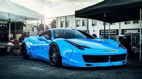 Blue Ferrari Wallpapers - Top Free Blue Ferrari Backgrounds ...