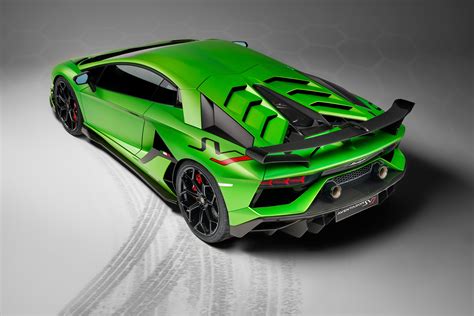 2018 Lamborghini Aventador SVJ Rear Upper View Wallpaper,HD Cars ...