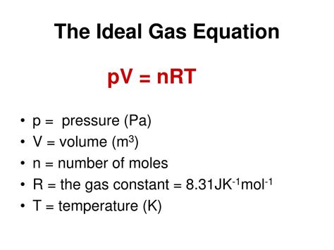 PPT - The Ideal Gas Equation PowerPoint Presentation, free download ...