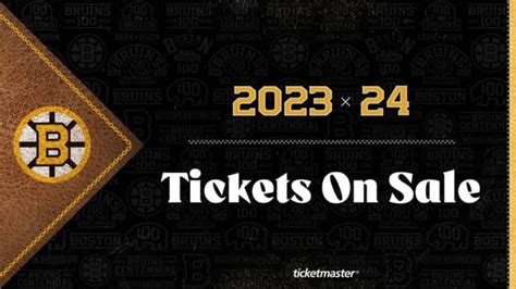 Tickets | Boston Bruins | Boston Bruins