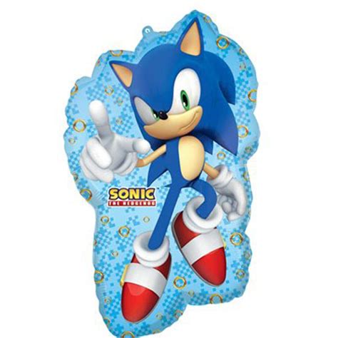 Sonic the Hedgehog Supershape Foil Balloon, 30 in – Party Expert