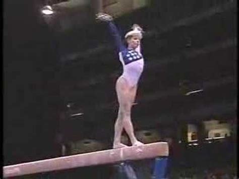 Amanda Borden, Captain of the 1996 US Women's Olympic Gymnastics Team ...