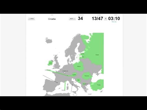 Eastern Europe Map Quiz Sporcle