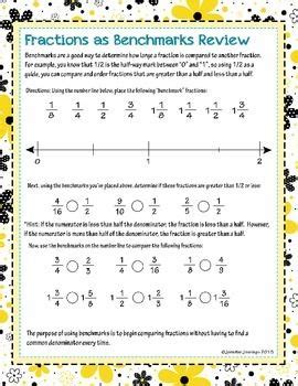 Comparing Fractions Using Benchmarks | Comparing fractions, Fractions ...