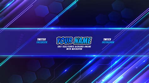 👾 [FREE] Gaming Banner for YouTube - MockoFUN