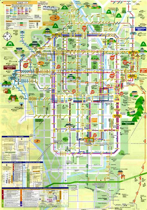 Kyoto Mapa | Mapa Europa