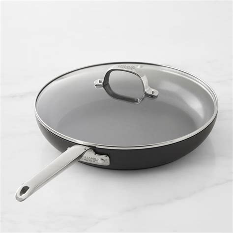 WS Professional Ceramic Non-Stick Plus Frying Pan with Lid | Williams ...