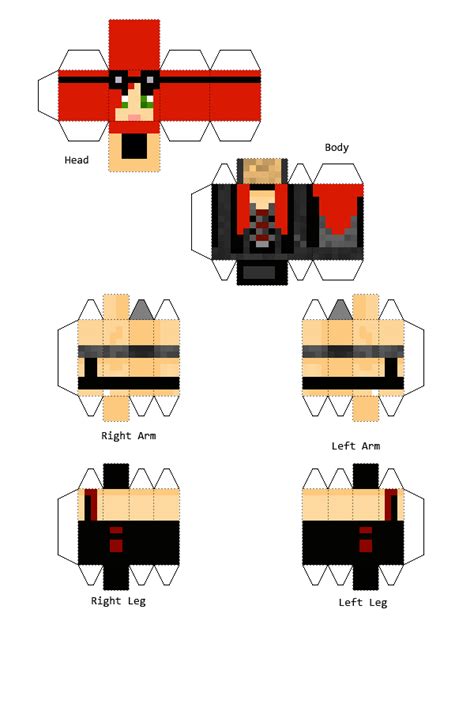 paper craft: NEW 702 PAPERCRAFT MINECRAFT SKINS