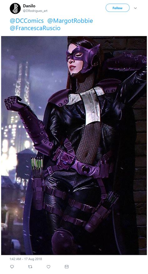 Birds of Prey Fan Art Imagines What Huntress Could Look Like