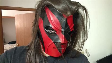 Wwe Kane Mask With Hair