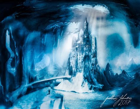 The Ice castle by JonathanJohansson89 | Ice castles, Fantasy art, Art