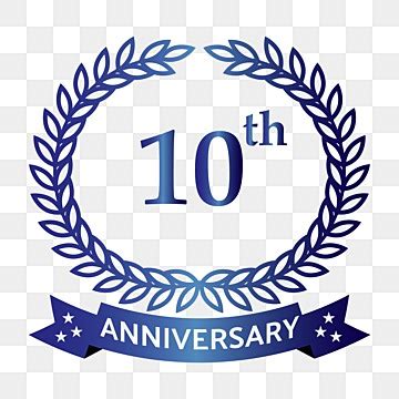 10th Anniversary Logo PNG Transparent Images Free Download | Vector ...