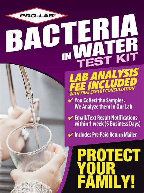 Bacteria In Water Test Kit – PRO-LAB® Test Kits