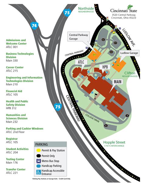 Campus Parking - Cincinnati State