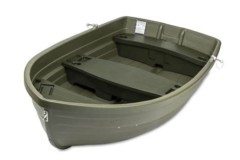 Backwater Sportsman Green Boat | Small Plastic Fishing Boat