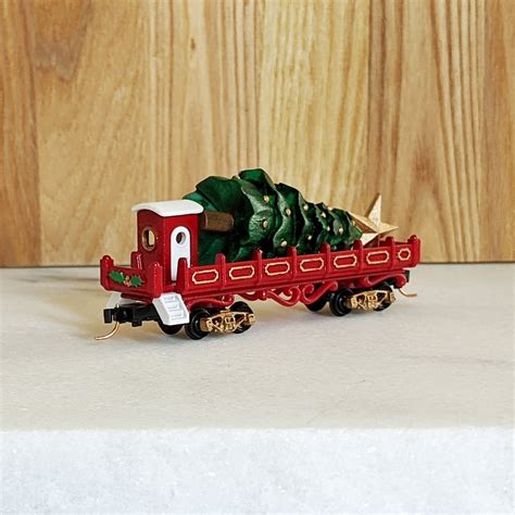 Classic Christmas Train Set N-scale locomotive 3 Train - Etsy