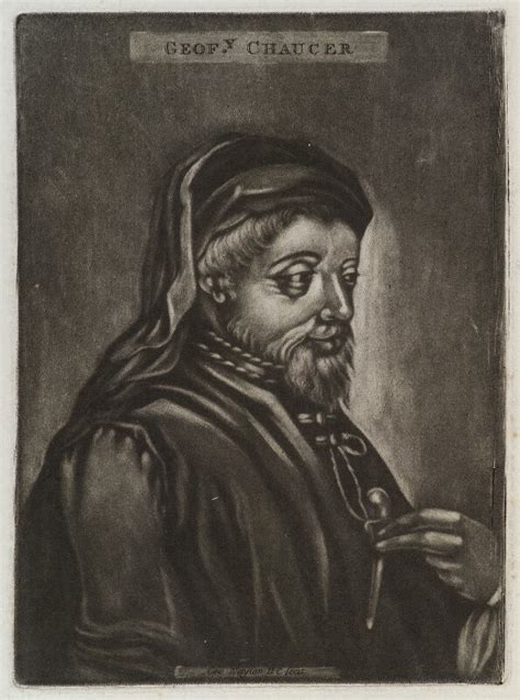 NPG D20206; Geoffrey Chaucer - Portrait - National Portrait Gallery