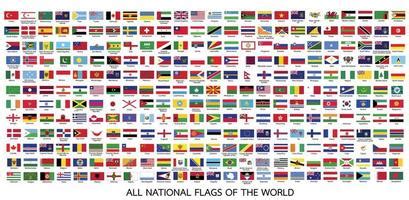 Flags Of The World Classroom Reference Chart National Countries Symbol ...