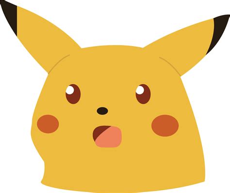 Surprised Pikachu Meme Icon 12749491 Vector Art at Vecteezy