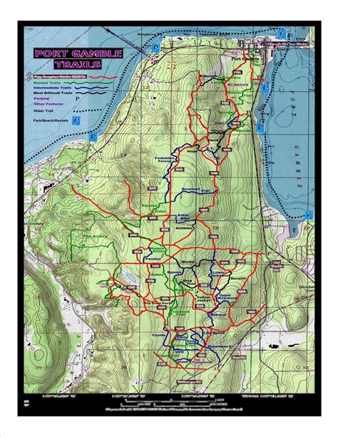 Hiking North Kitsap: Trails - Maps