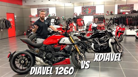 Ducati Diavel 1260 vs Ducati XDiavel - YouTube