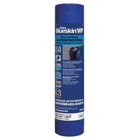 Bakor Blueskin WP 200 Waterproof Foundation Membrane | The Home Depot ...